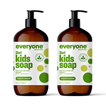 Everyone 3-in-1 Kids Soap, Eco-Friendly Tropical Cleanser
