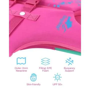 Gogokids Swim Vest - Safe Floaties for Kids 2-6