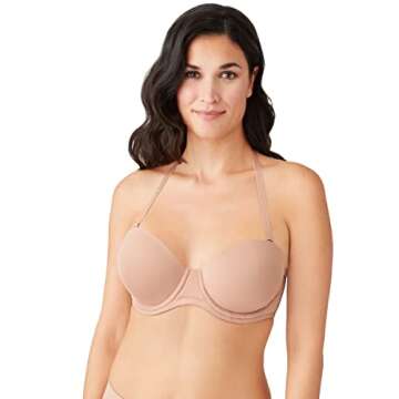 Wacoal Women’s Strapless Convertible Bra for Comfort and Style