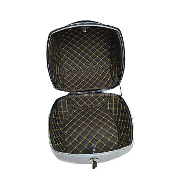 PRO-KODASKIN For Vespa GTS300 GTS 300 Rear Tail Box Pad Cargo Trunk Luggage Box Inner Container Tail Case Liner Sprint Primavera Storage Bag Protector (Upper+Bottom)