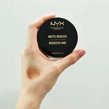NYX PROFESSIONAL MAKEUP Matte Bronzer, Deep Tan