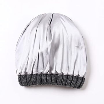 Stylish Roniky Winter Hat with Satin Lining and Pom Poms