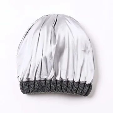 Stylish Roniky Winter Hat with Satin Lining and Pom Poms