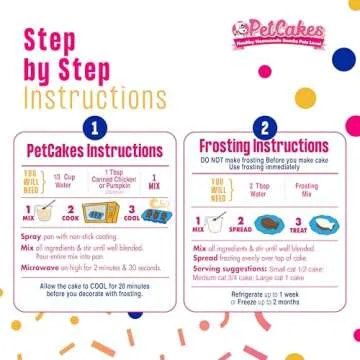 PetCakes Cat Birthday Cake Kit - Natural Treats for Cats