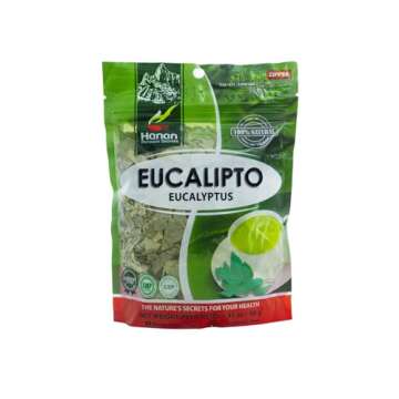 Hanan Peruvian Secrets Eucalyptus Herbal Tea | 100% Natural Eucalyptus Leaves | 1.41oz / 40g | Natur...