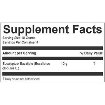 Hanan Peruvian Secrets Eucalyptus Herbal Tea | 100% Natural Eucalyptus Leaves | 1.41oz / 40g | Naturally Aids in Alleviating Seasonal Respiratory Discomfort