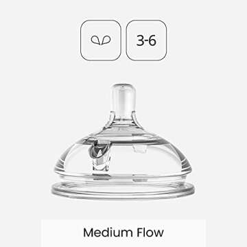 Comotomo Silicone Replacement Nipple for Natural Feeding