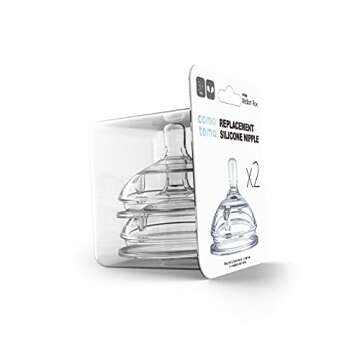 Comotomo Silicone Replacement Nipple for Natural Feeding