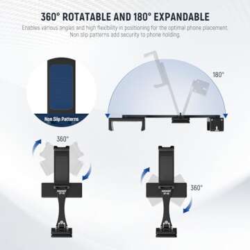 NEEWER Dual Phone Tripod Mount for Vlog Live Streaming