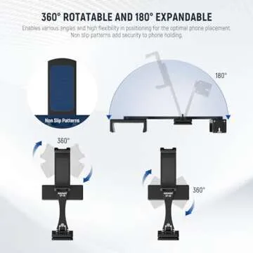 NEEWER Dual Phone Tripod Mount for Vlog Live Streaming