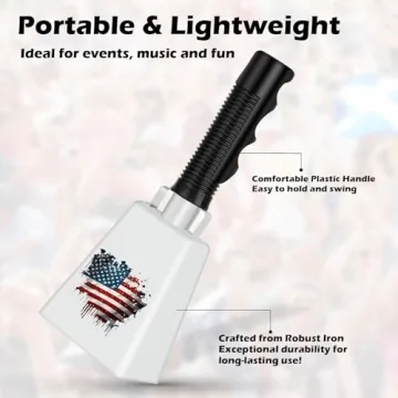 Versatile Cow Bell - Noise Maker for Events & Games