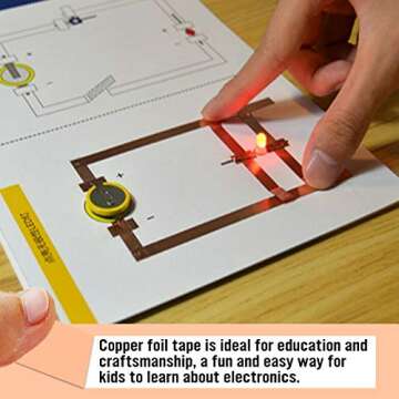 Premium Copper Foil Tape for EM Shielding and Gardening