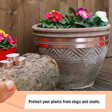 Premium Copper Foil Tape for EM Shielding and Gardening