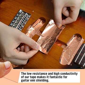 Premium Copper Foil Tape for EM Shielding and Gardening