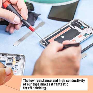 Premium Copper Foil Tape for EM Shielding and Gardening