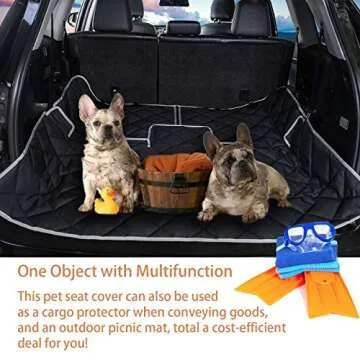 Petalage Dog Car Seat Cover Waterproof Heavy-Duty Protector