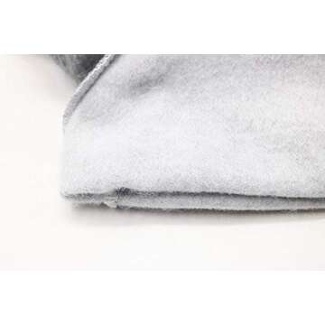 DroolingDog Small Dog Hoodie Pet Sweater Puppy T Shirt for Small Medium Dogs Clothes Girl, Grey