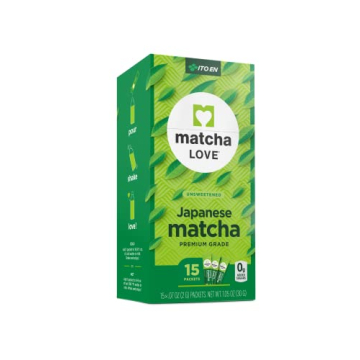 Matcha Love Sweetened Barista Blend Matcha Powder 15 Pack