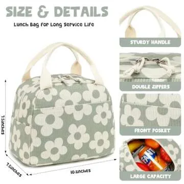 Stylish Bluboon Lunch Bag for Work and Travel