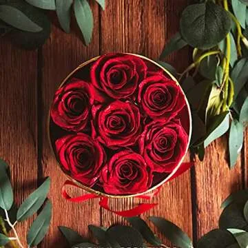 Long Lasting Real Preserved Roses Gift Box for Her