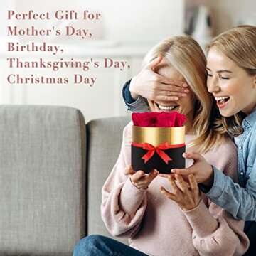 Long Lasting Real Preserved Roses Gift Box for Her