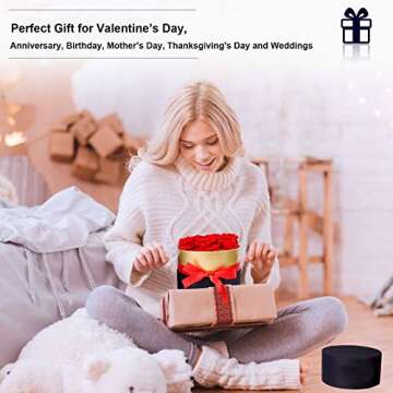 Long Lasting Real Preserved Roses Gift Box for Her