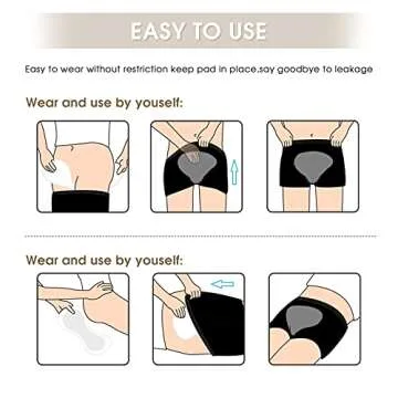 CARER Healthcare Incontinence Pregnancy Mesh Underwear Postpartum 16 Count High Waist Women Mesh Panties Postpartum