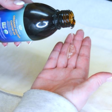 Organic Golden Castor Oil for Skin and Hair