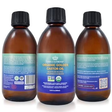 Organic Golden Castor Oil for Skin and Hair