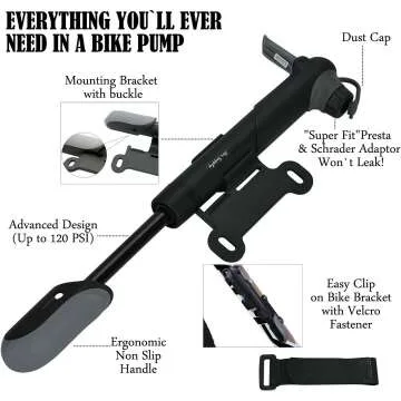 DAWAY Bike Repair Tool Kit with 120 PSI Pump