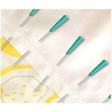 Taylor Seville Originals Comfort Grip Magic Pins Patchwork Extra Fine -Quilting Supplies-Sewing Supplies-Sewing Notions-50 Count