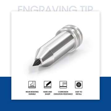 Engraving Tool for Cricut - Includes 16 Blank Tags & Labels