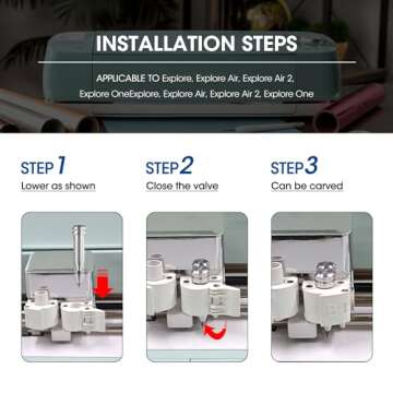 Engraving Tool for Cricut - Includes 16 Blank Tags & Labels