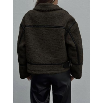 Tankaneo Women's Faux Fur Jacket - Cozy & Trendy Style