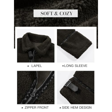 Tankaneo Women's Faux Fur Jacket - Cozy & Trendy Style