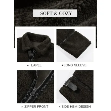 Tankaneo Women's Faux Fur Jacket - Cozy & Trendy Style