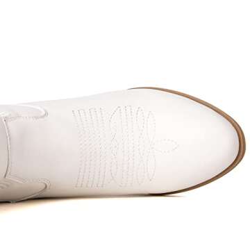 GLOBALWIN Women's Vegan Cowgirl Boots for Stylish Comfort