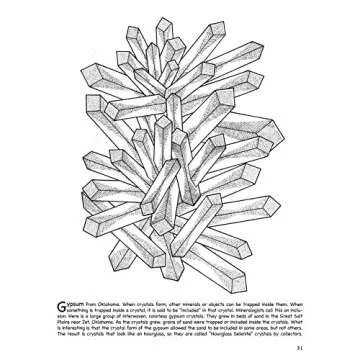 Rocks, Minerals & Crystals: A Coloring & Collecting Book