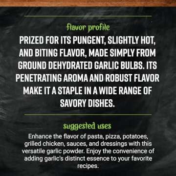 Frontier Garlic Powder Organic Bottle, 2.33 Ounce