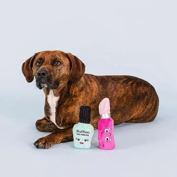 Fringe Studio Plush Dog Toy Set with Treat Pockets