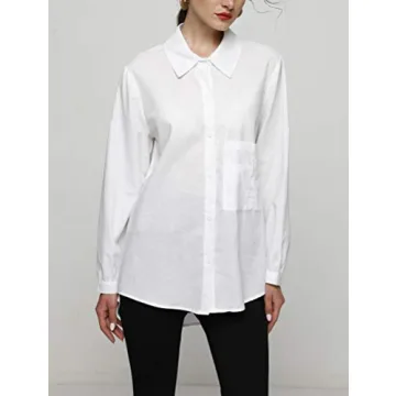 FTCayanz Stylish Women's Linen Blouses for Every Occasion