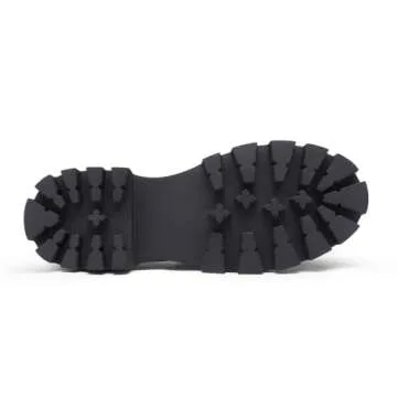 DREAM PAIRS Chunky Platform Loafers - Stylish Comfort for Women.