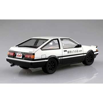 Aoshima Initial D Takumi Fujiwara 86 Trueno Model Kit