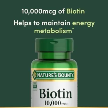 Nature's Bounty Biotin Softgels for Healthy Hair & Skin