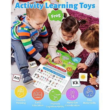 Benresive Montessori Busy Book for Toddlers Fun Learning