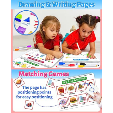 Benresive Montessori Busy Book for Toddlers Fun Learning