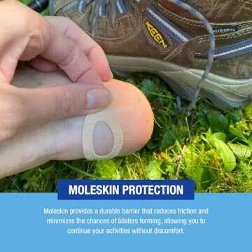 Moleskin Pre-Cut and Shaped Kit for Outdoor Adventures