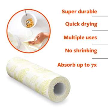 Full Circle Tough Sheets Eco-Friendly Bamboo Paper Towels