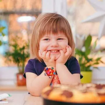 WELLVO Light Up Fidget Spinner Bracelets for Kids