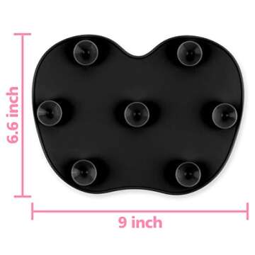 Ranphykx Silicon Makeup Brush Cleaning Mat - Portable Tool